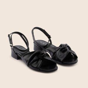 Mataro Black Sandal